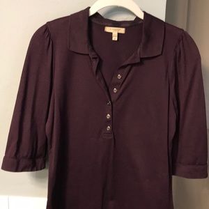Burberry Sz M Darling Top w/Girly Sleeve